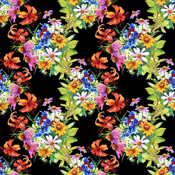 Kerti virág mintával — Stock Fotó