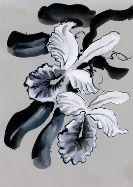 Bahçe çiçek buketi