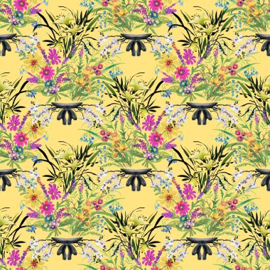 çiçek sorunsuz arka plan