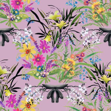 çiçek sorunsuz arka plan