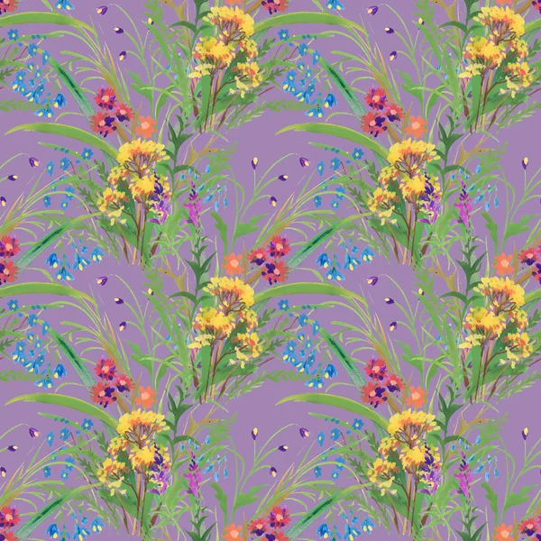 Floral seamless background — Stock Photo, Image