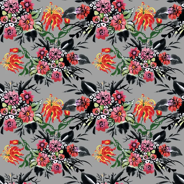 Floral seamless pattern — Stock Photo, Image