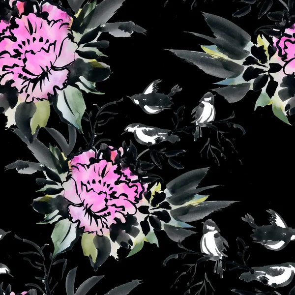 Floral seamless pattern — Stock Photo, Image