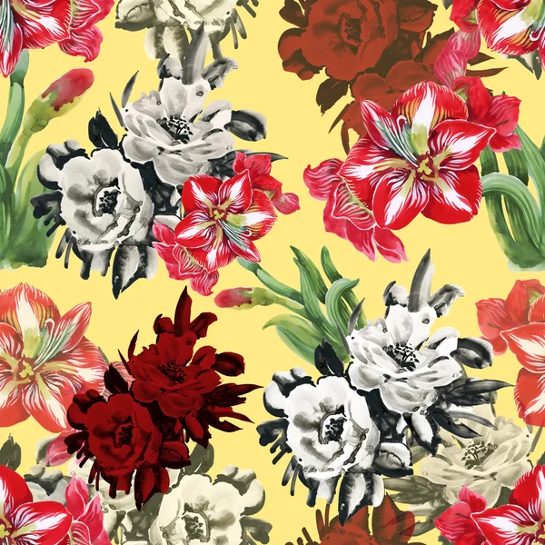 Floral seamless pattern — Stock Photo, Image