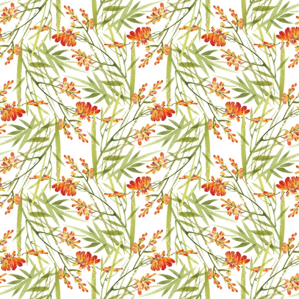 Garden floral pattern — Stock Photo, Image