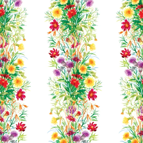 Modèle de cadre floral — Image vectorielle