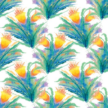 Yaz Bahçe çiçek açan çiçekler