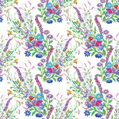 Yaz Bahçe çiçek açan çiçekler