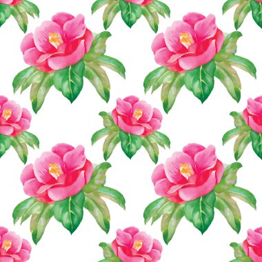 çiçek açan çiçek deseni