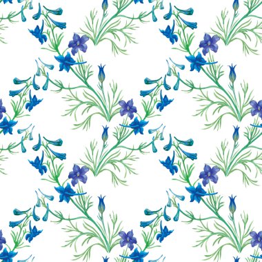 çiçek açan çiçek deseni