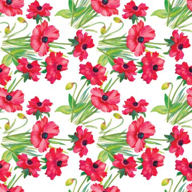 çiçekli Bahçe desen