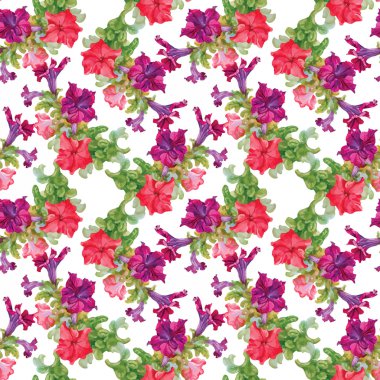 çiçekli Bahçe desen