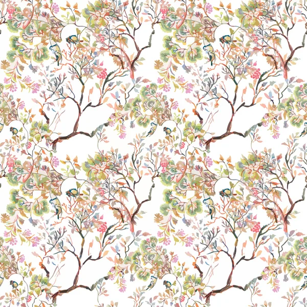 Bahçe desen çiçeklenme