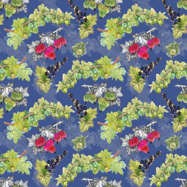 Olgun Frenk üzümü ve bektaşi desen