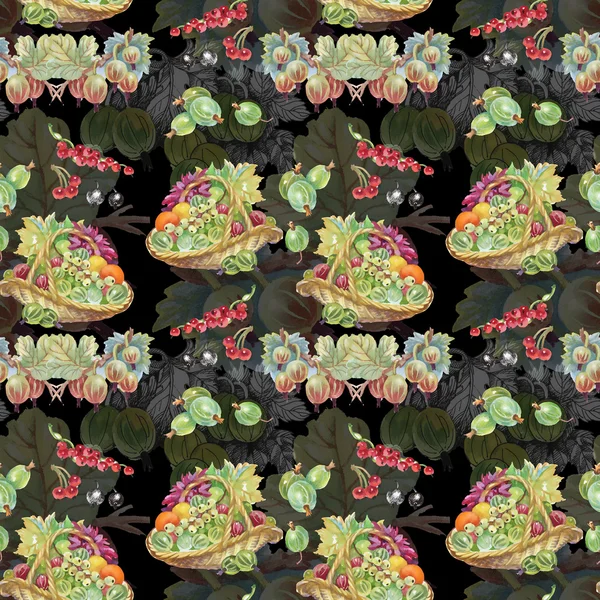 Olgun Frenk üzümü ve bektaşi desen