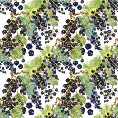Blackcurrant çilek deseni