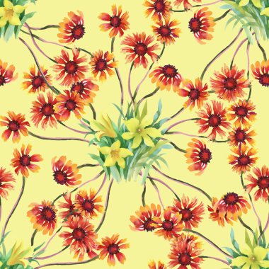 Yaz Bahçe çiçek açan çiçekler