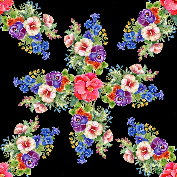 Floral seamless pattern — Stock Photo, Image