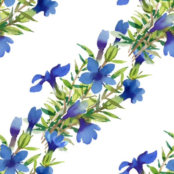 Schöne blaue Blumen — Stockfoto