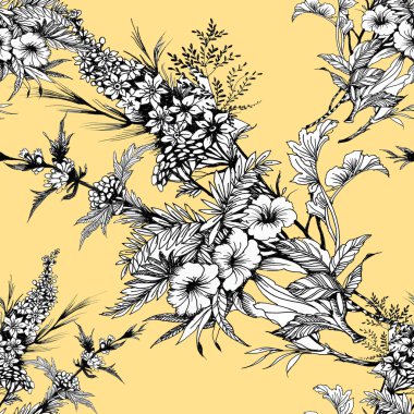 çiçeklenme tek renkli çiçekler