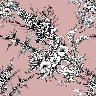 çiçeklenme tek renkli çiçekler