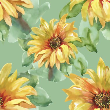 Sarı Yaz çiçekleri