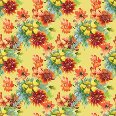 Yaz Bahçe çiçek açan çiçekler