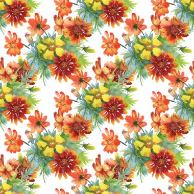 Yaz Bahçe çiçek açan çiçekler