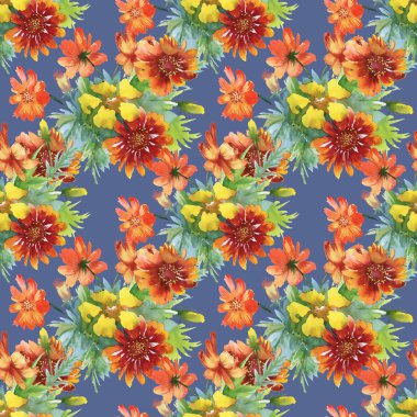 Yaz Bahçe çiçek açan çiçekler