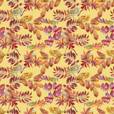 Sonbahar yapraklı arkaplan