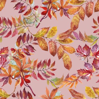 Sonbahar yapraklı arkaplan