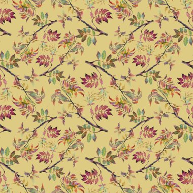 Sonbahar yapraklı arkaplan