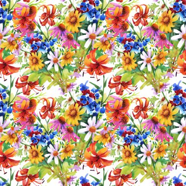 Bahçe çiçek açan çiçekler