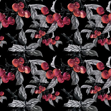 Bahçe Olgun Kiraz arka plan