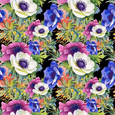 Bahçe çiçek renkli çiçekler