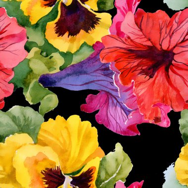 Bahçe çiçek açan çiçekler