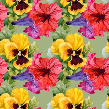 Bahçe çiçek açan çiçekler