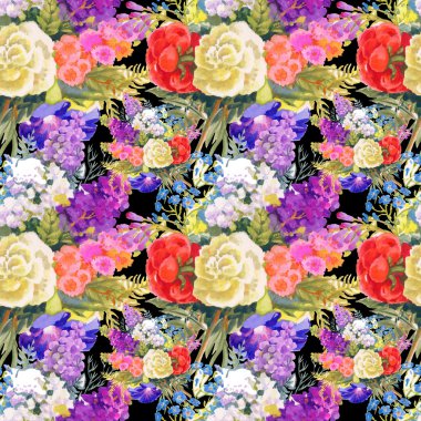 Bahçe çiçek açan çiçekler