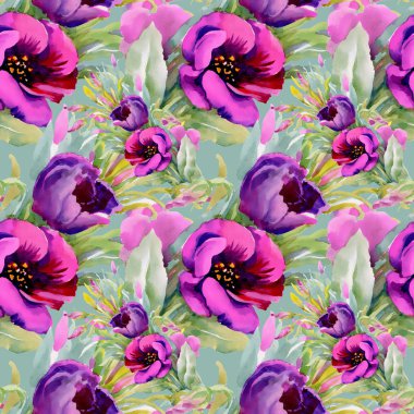 Bahçe çiçek açan çiçekler