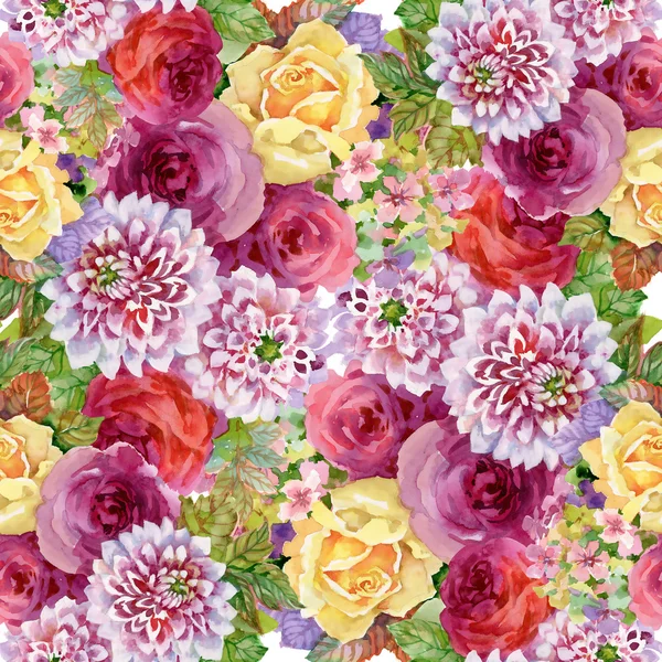 Zahradní letní květiny — Stock fotografie