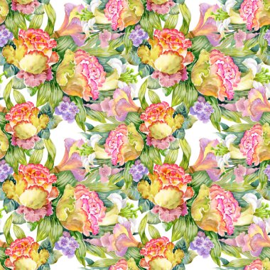 Bahçe çiçek açan çiçekler