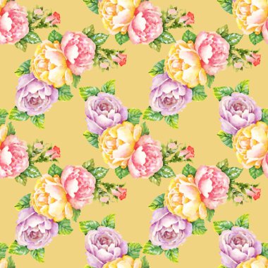 Bahçe çiçek açan gül çiçek