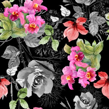 Güzel Manolya çiçek çiçeklenme