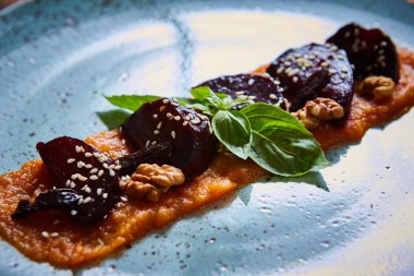 pancar kabak püresi ile