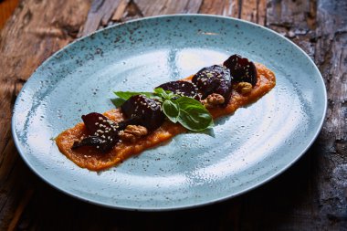 pancar kabak püresi ile