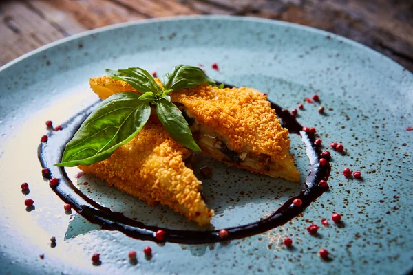 Krokiety - Polish style croquettes filled with beef — Stock Photo, Image