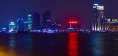 güzel gece, Çin shanghai bund