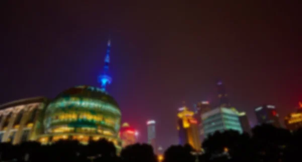 Shanghai la nuit — Photo
