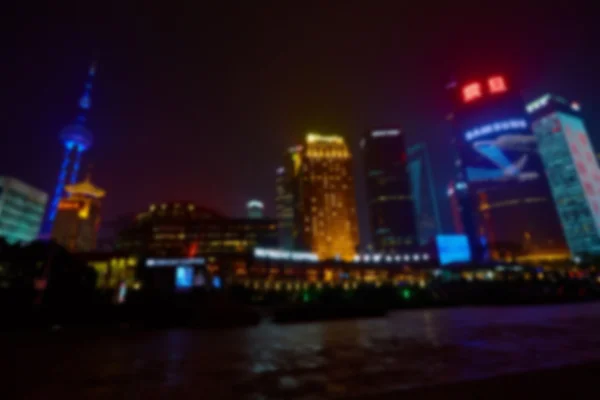 Shanghai på natten — Stockfoto