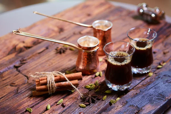 Café árabe tradicional — Fotografia de Stock